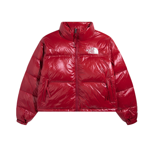Red Northface Enuptese women - Retro down jackets