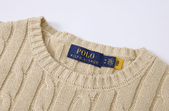 Womens Polo Ralph Lauren Cable Knit Jumper -Brown color