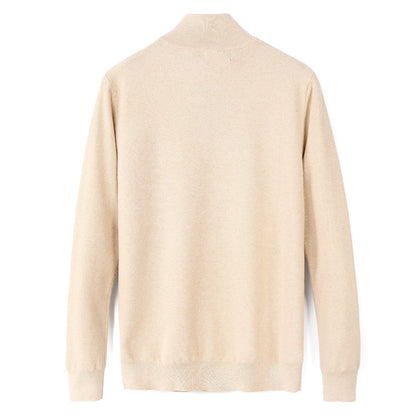 Brown Beige sweater on a white background
